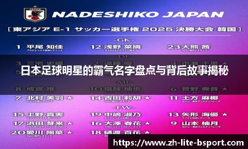日本足球明星的霸气名字盘点与背后故事揭秘